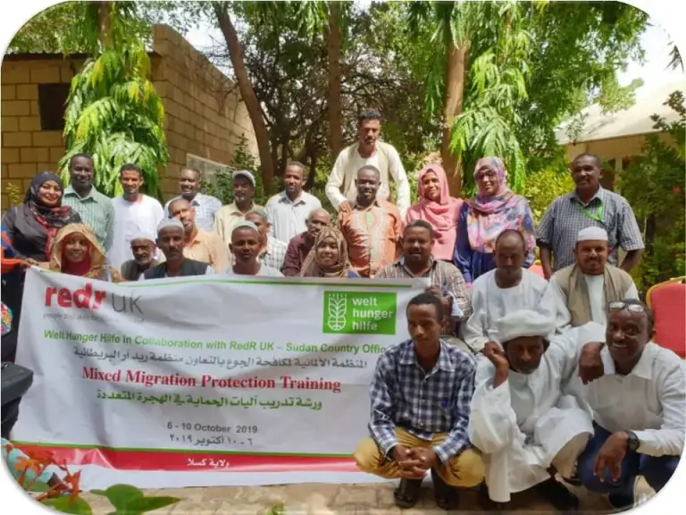 CDF Staff participate in Mixed Migration Protection Training in Eastern Sudan