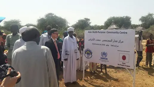 CDF hand over a multi-purpose community center to West Darfur State