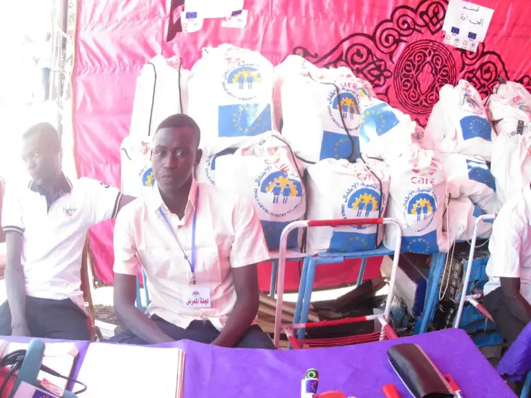 CDF distributes Tool Kits for Vocational Training Trainees in Gadarif State